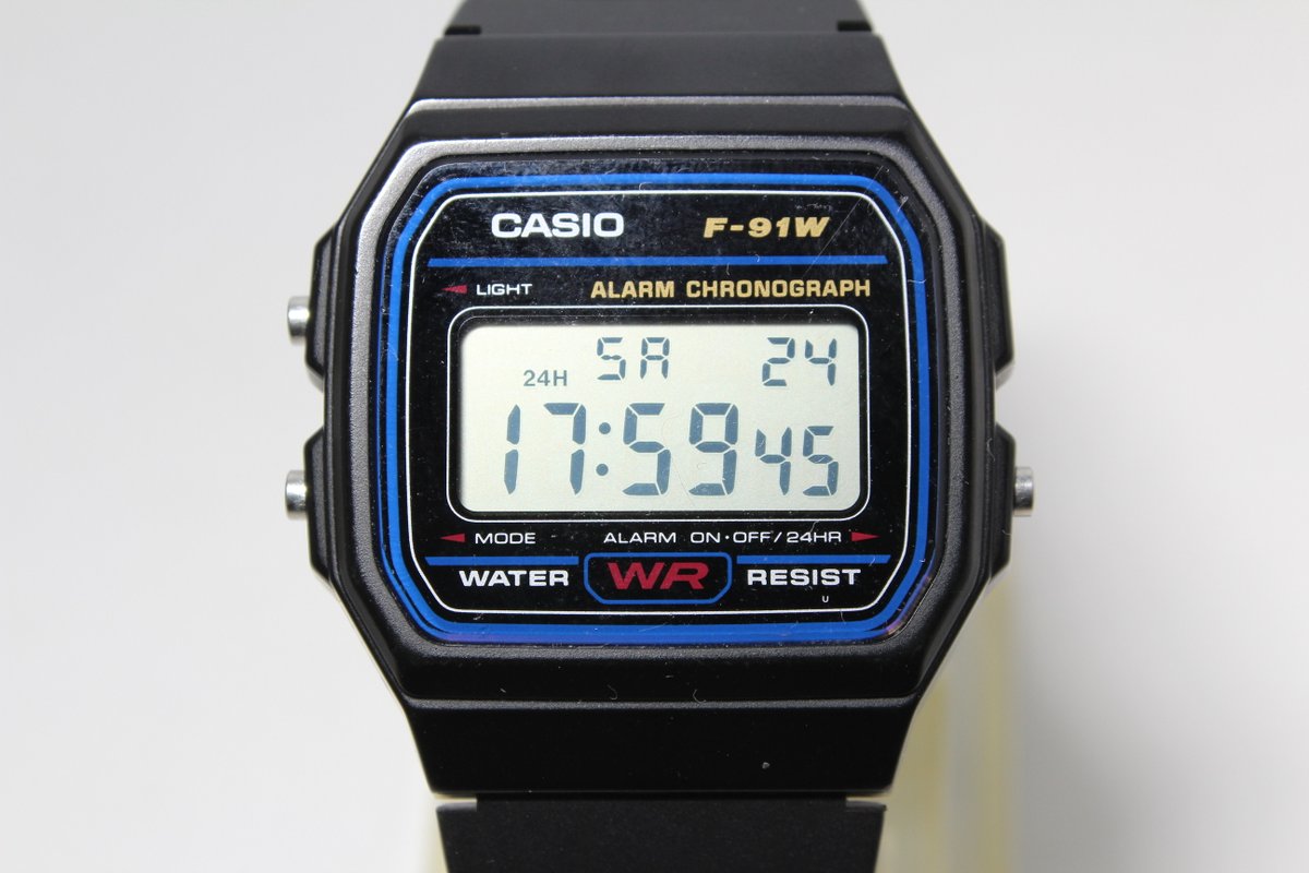 GshockTkhs's tweet photo. CASIO F-91W digital vintage square watch https://t.co/tc3icgwEmW
#casiof91w #f91w #casiosquarewatch https://t.co/MkqFmli9PW