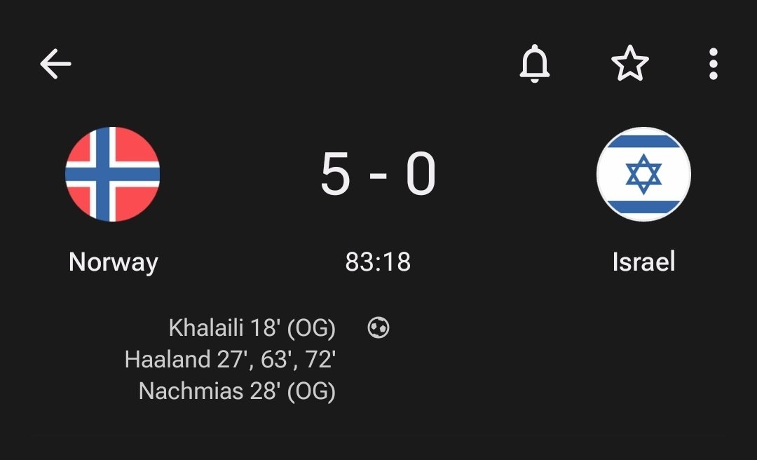 bassem_youssef9's tweet image. Haaland VS no land