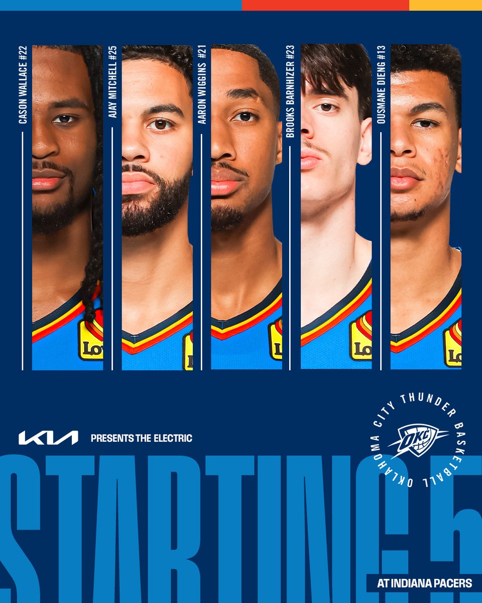 Tonight's starters ⤵️

@Kia Electric Starting Lineups 