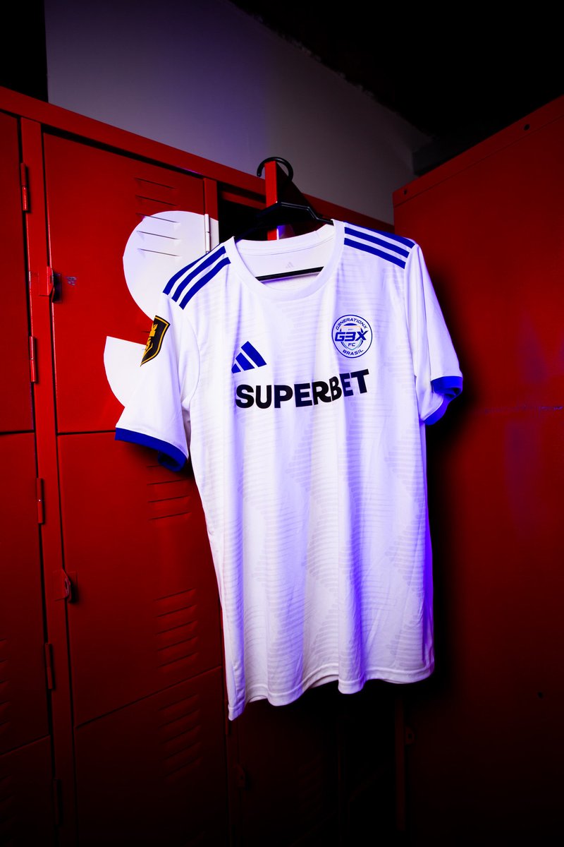 g3xFC's tweet image. No detalhe, o novo uniforme do G3X FC. 🤍💙