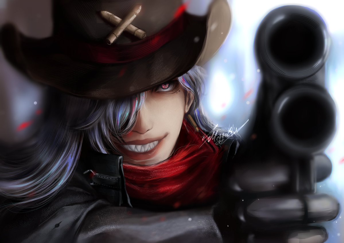 meggoblu's tweet image. More cosmic cowboy (／▽＼)♪🩷
#HonkaiStarRail #boothill