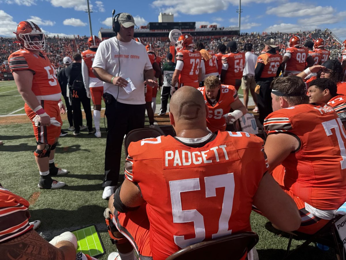 Van Wright (@vanfalcon1) on Twitter photo โฆ<a href="/BG_Football/">BGSU Football</a>โฉ bests Toledo in front of a sell out crazy crowd at The Doyt. So once again we retain the Battle of I 75 Trophy. We. Keep. It.  It. Is. Ours.
Our center Alex Padgett came in with the fully committed haircut. #Leader โฆ<a href="/BG_Football/">BGSU Football</a>โฉ bests Toledo in front of a sell out crazy crowd at The Doyt. So once again we retain the Battle of I 75 Trophy. We. Keep. It.  It. Is. Ours.
Our center Alex Padgett came in with the fully committed haircut. #Leader