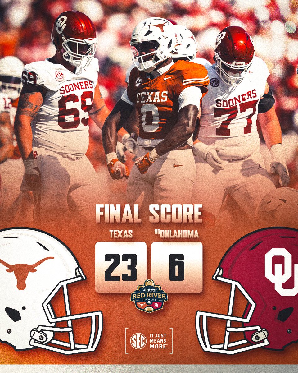 SEC's tweet image. RIVER RUNS ORANGE. 🤘

@TexasFootball x #SECFB