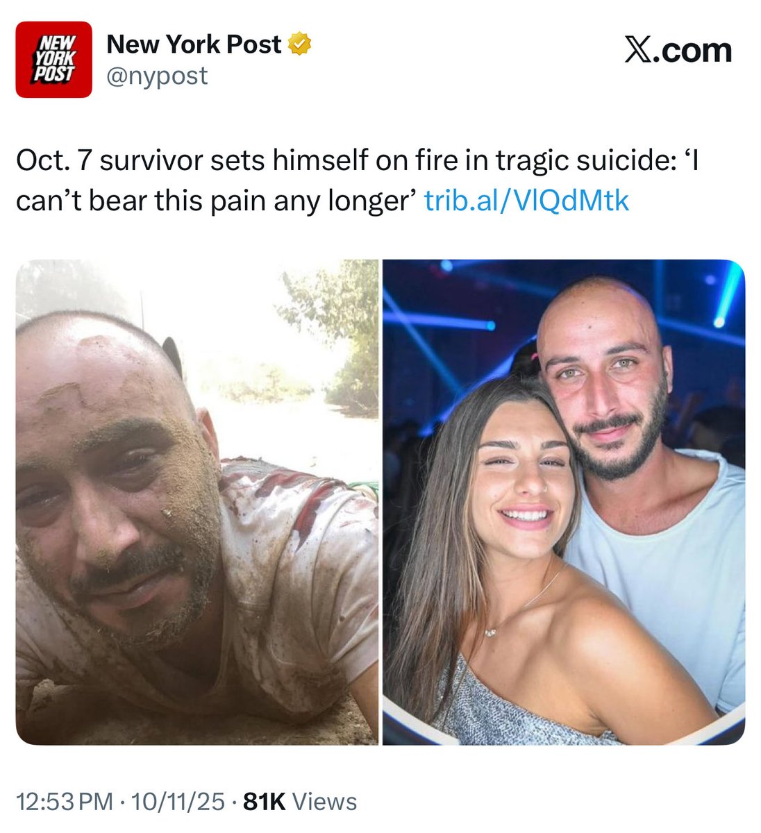 persianjewess's tweet image. Nearly 8% of Holocaust survivors committed suicide after WW2.

In the years immediately following liberation, survivors were discouraged from speaking about the horrors they endured. Those who tried were often met with disbelief, discomfort, or indifference.

They carried an…