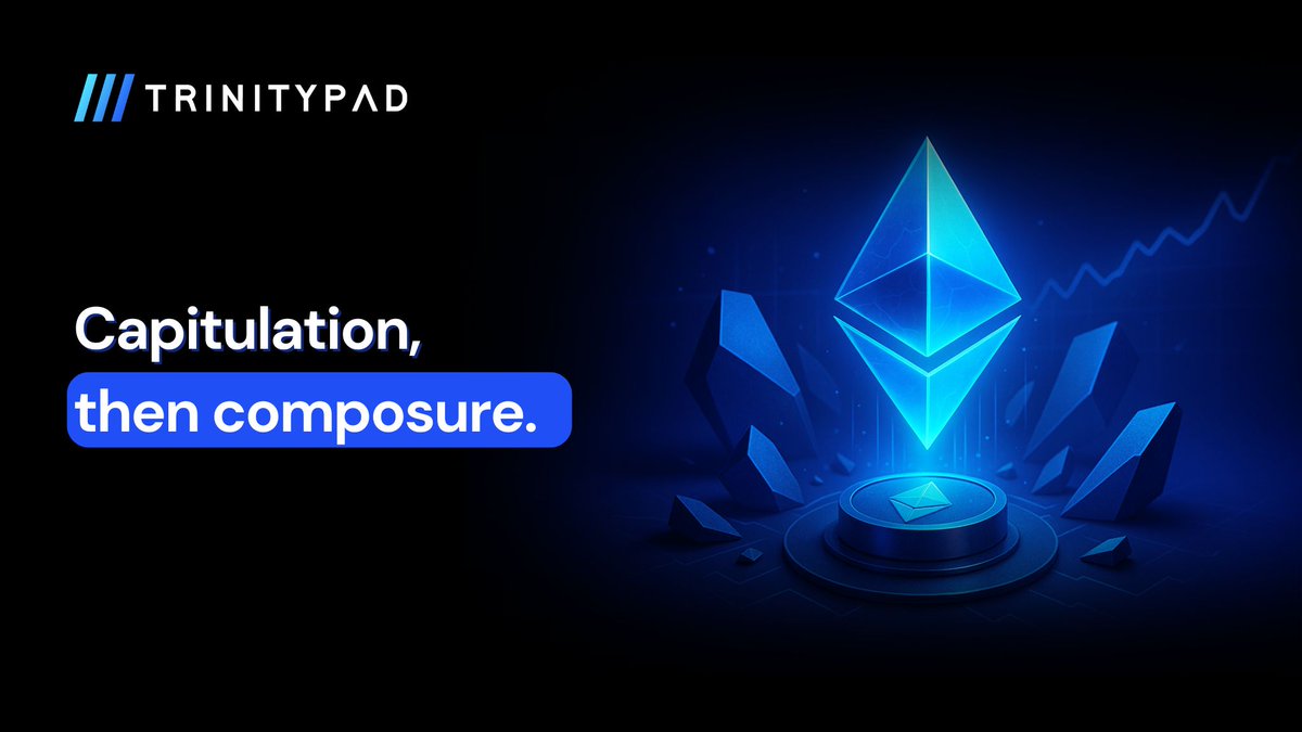 Trinity_Pad's tweet image. ETH showed relative strength in a historic liquidation event, down about 6.7% versus heavy altcoin drawdowns, with technicals hinting at stabilization.

‣ Low near 3,510 on Friday, then recovery above 3,800. RSI near 35 signaled potential mean reversion.
‣ Liquidations labeled…