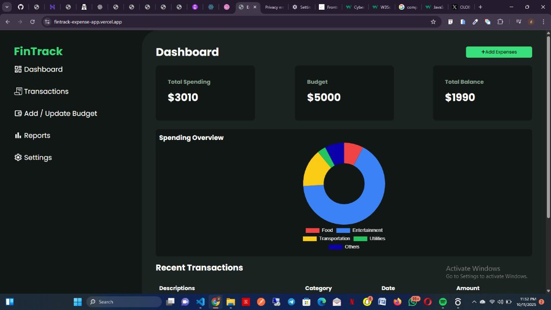 demola_olayode's tweet image. I finally wrapped up the expense tracker app I’ve been working on, this project was such a fun one 😇😅.

Stack : HTML, CSS, JS and Chart.js 

Check it out: fintrack-expense-app.vercel.app