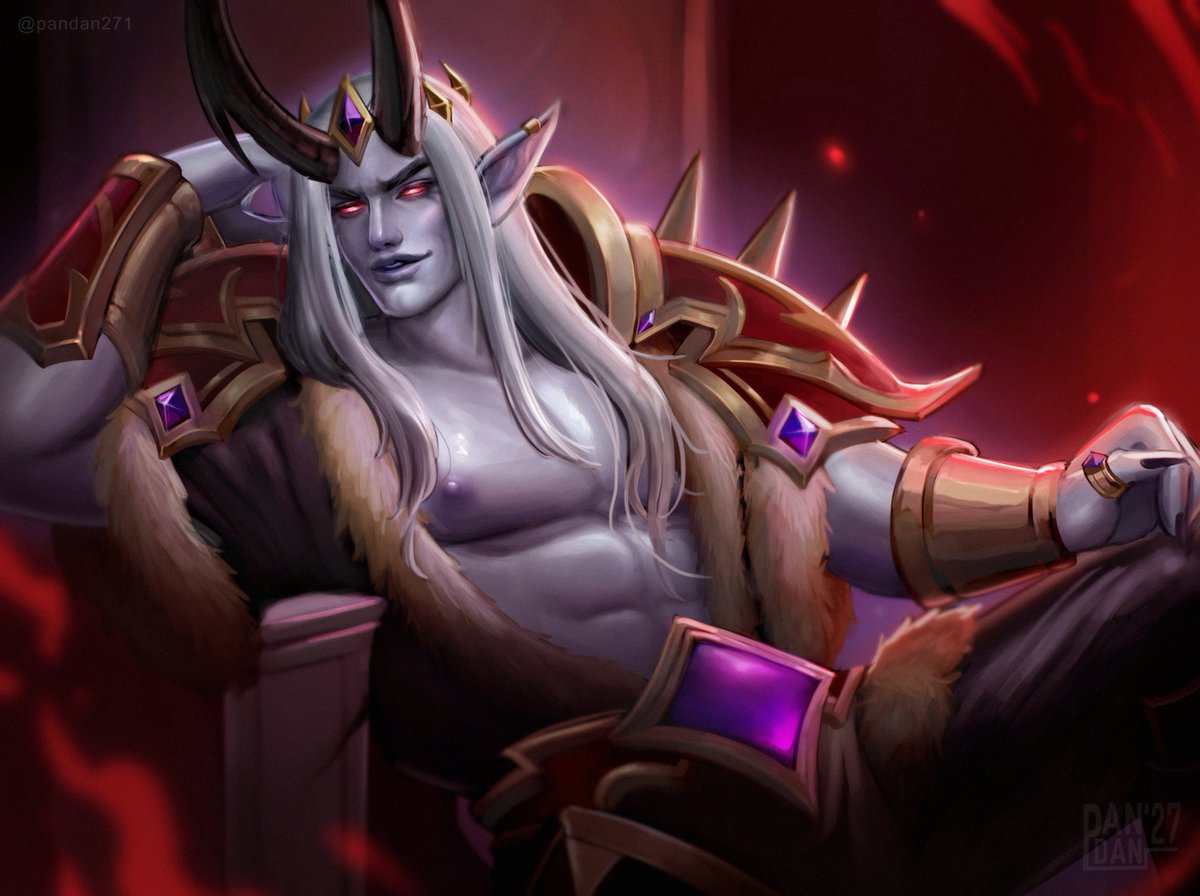 finally I got chance to draw Sire Denathrius fanart, miss him ❤️‍🔥
#wow #WorldofWarcraft #Denathrius
