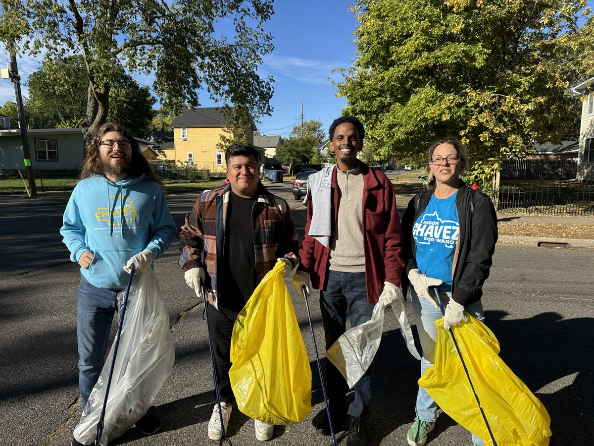 JChavezMpls's tweet image. We had a great time at the 23rd Annual Phillips Clean Sweep with @OmarFatehMN. This important event helps community come together to clean, connect, and celebrate our vibrant community.