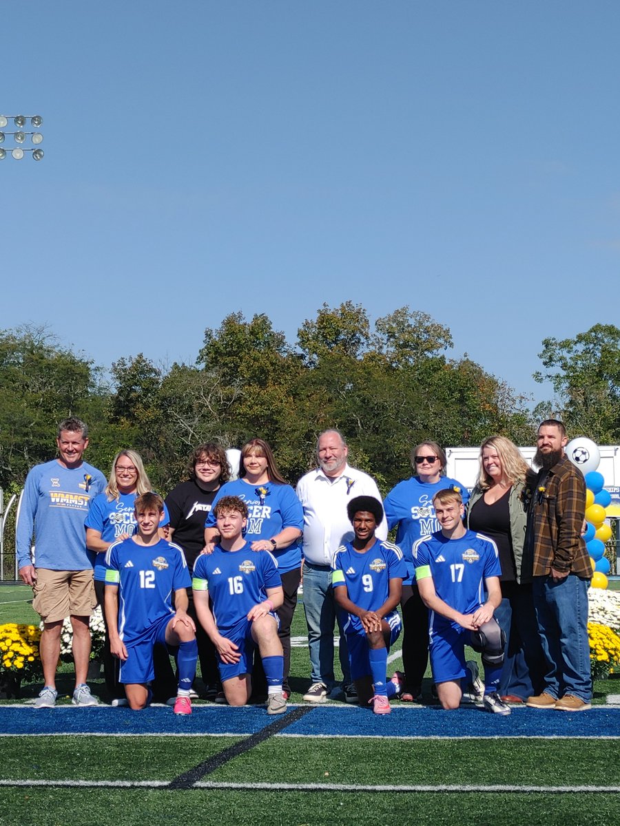 ⚽️ HS Boys Soccer

FINAL
🔵 Zanesville 0
🌪️ West Muskingum 3

Senior day victory secured. The West M community showed out for Dominic, Jaxson, Ronin and Kohen

<a href="/men_wm/">WM Men's Soccer Team</a>