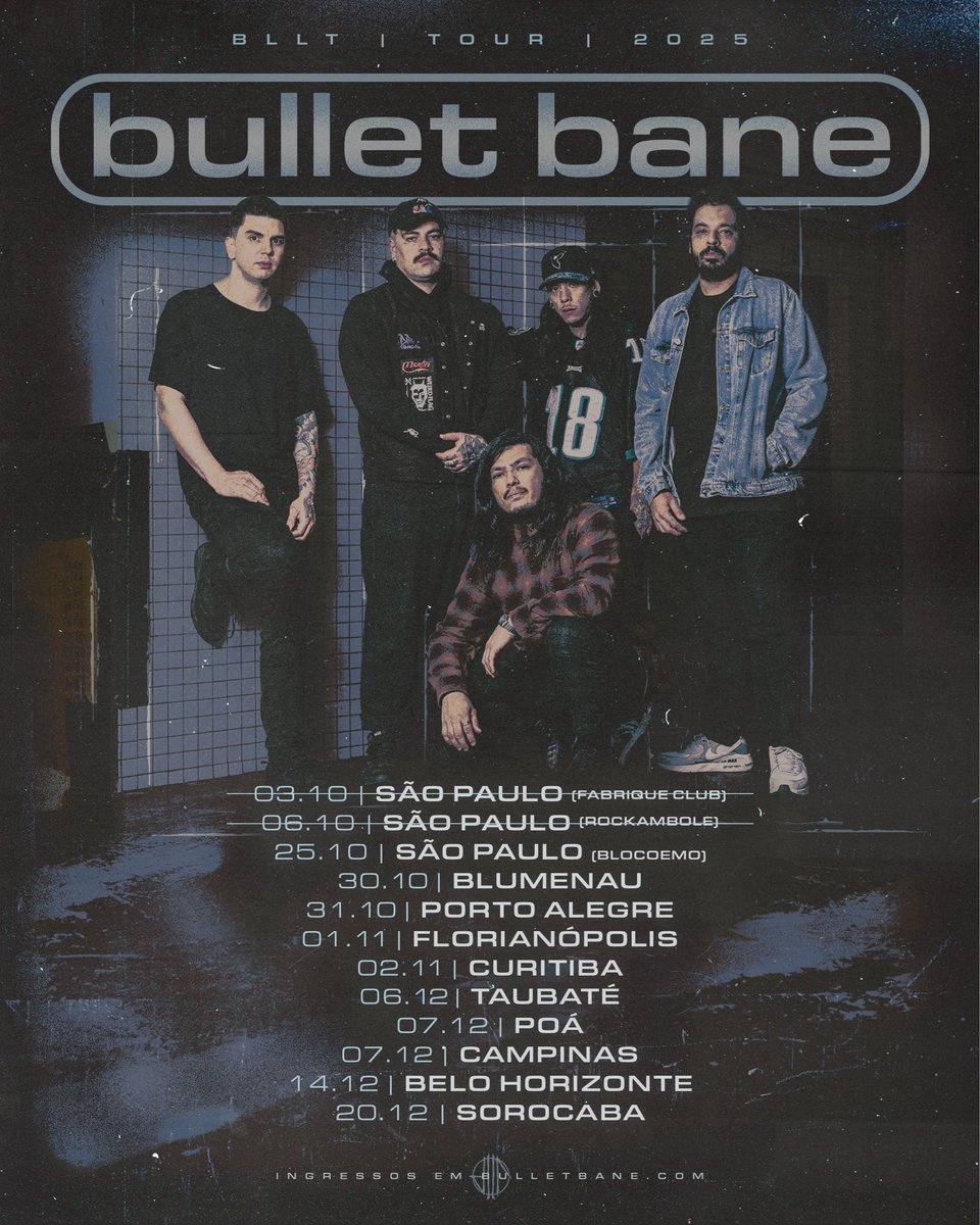 A turnê coma formação nova começou e podemos dizer que estamos trabalhando nos sons novos também