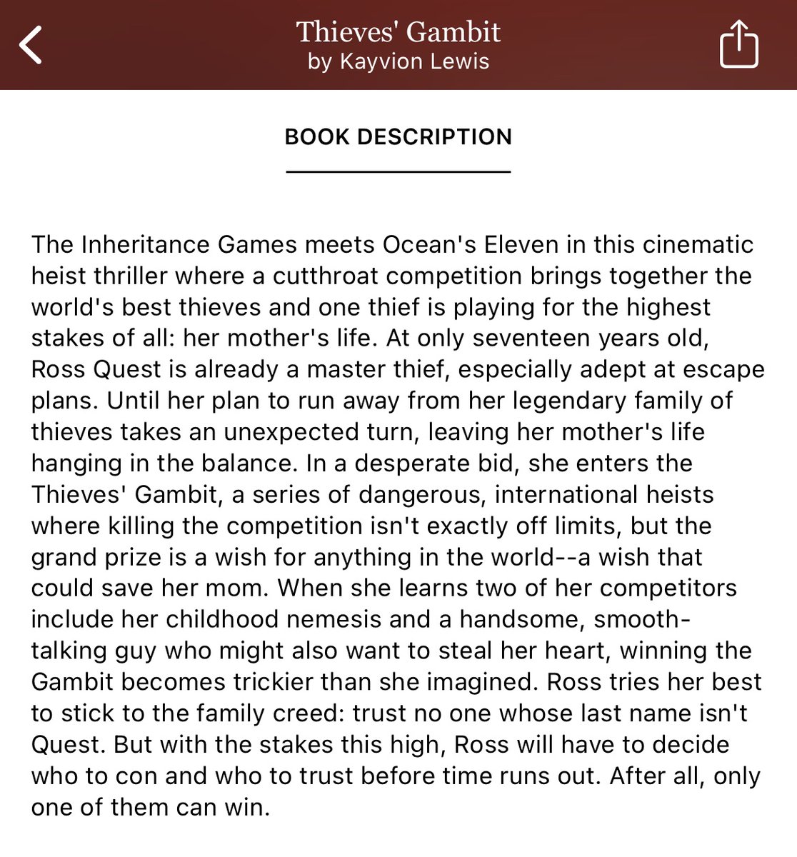 jamiehawthornes's tweet image. lionsgate &amp;amp; temple hill also acquired the rights to thieves’ gambit, which i read last year and adored, and is also a much better adaptation than tig would be. sure, maybe they can all happen, but if these stories do it better then 🤷🏻‍♀️