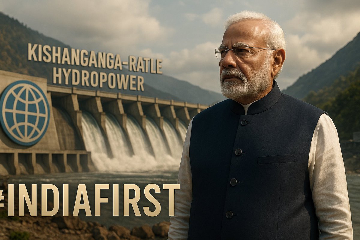 ModiKaParivaar_'s tweet image. 🇮🇳 भारत का नेतृत्व जब दृढ़ संकल्प और निडर संकल्प का प्रतीक बन जाए — तब उसे नरेंद्र मोदी कहा जाता है।

विश्व मंच पर, जहाँ कई देश दबाव में झुक जाते हैं, वहीं भारत ने फिर एक बार दिखाया है कि राष्ट्रीय हित सर्वोपरि है।
विश्व बैंक के मंच पर भी भारत ने कहा — “हमारे जल, हमारी संप्रभुता,…