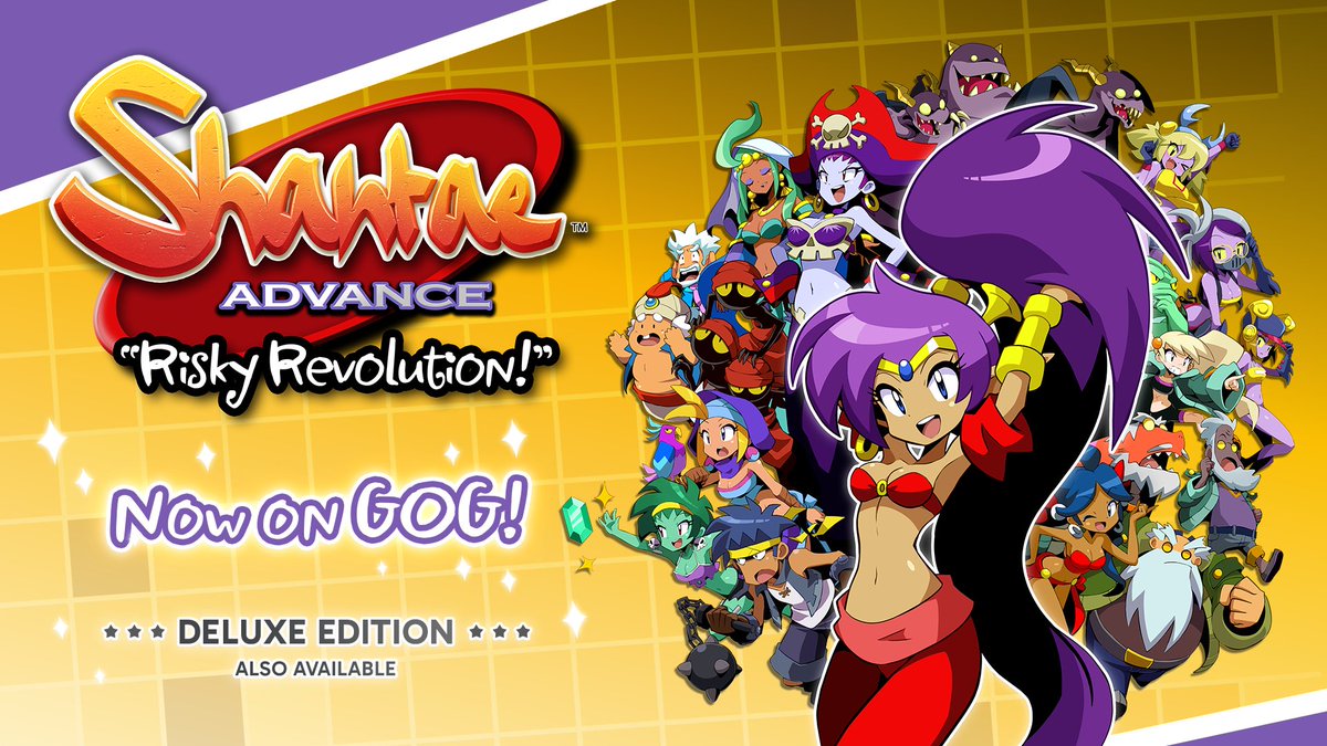 Shantae Advance Risky Revolution Launches DRM Free on GOG noisypixel.net/shantae-advanc…