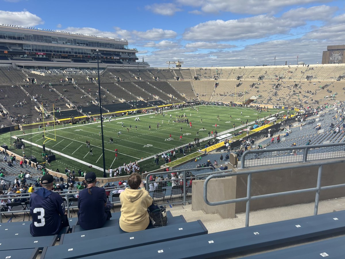 TheWeidmanator's tweet image. Go Irish