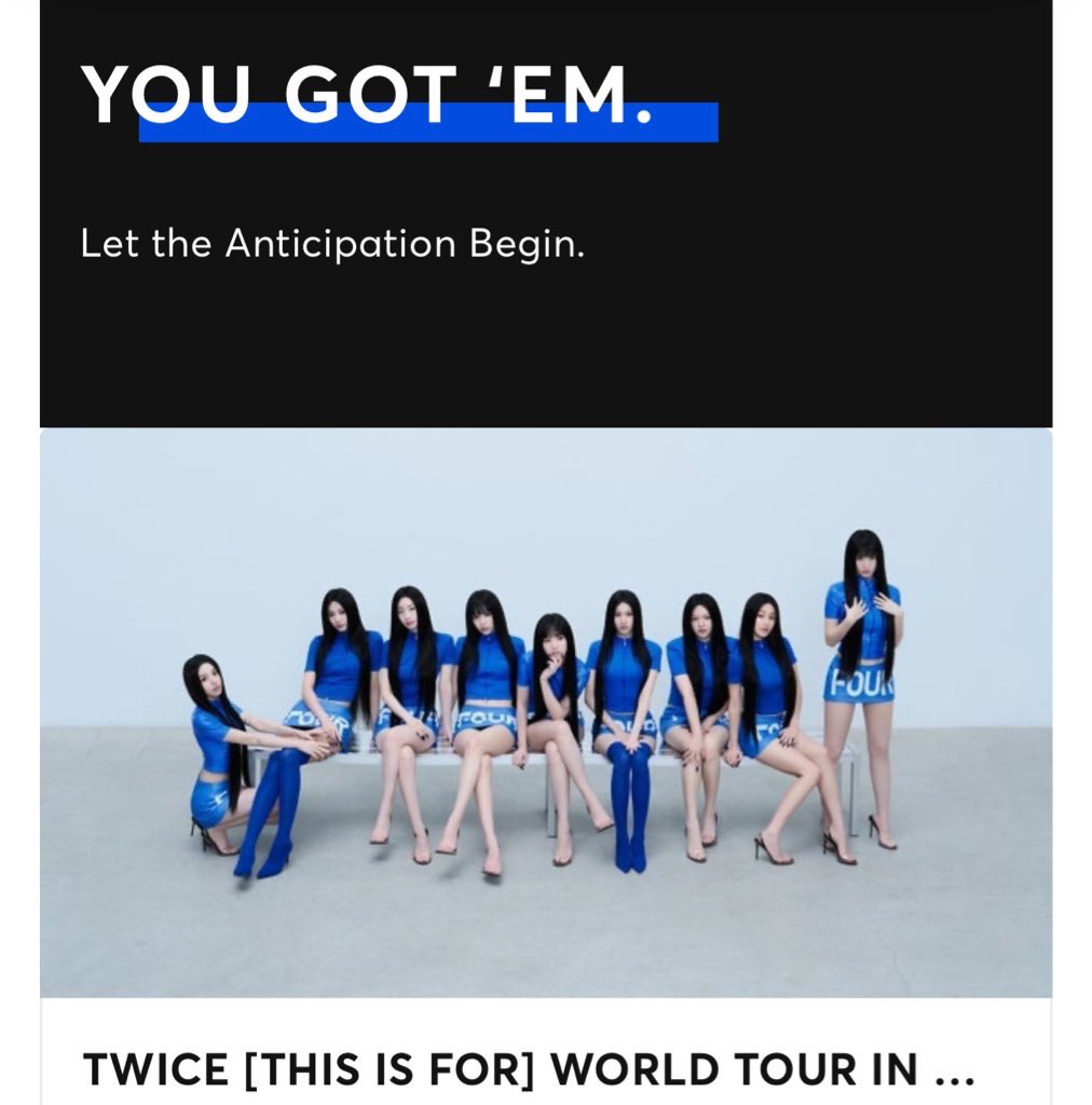 por fin se me hizo poder ver a twice 🙏🏼