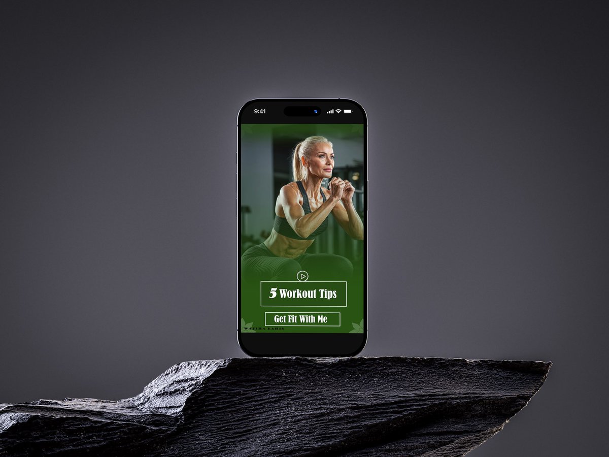 WajihaRahiq's tweet image. Unlock Your Potential!
Check out my new reel cover design featuring 5 Workout Tips! 

@CodeToInspire 
@f_forough 
@ZohreMoham62483 #AfghanGirlsDesign 
#Homework
