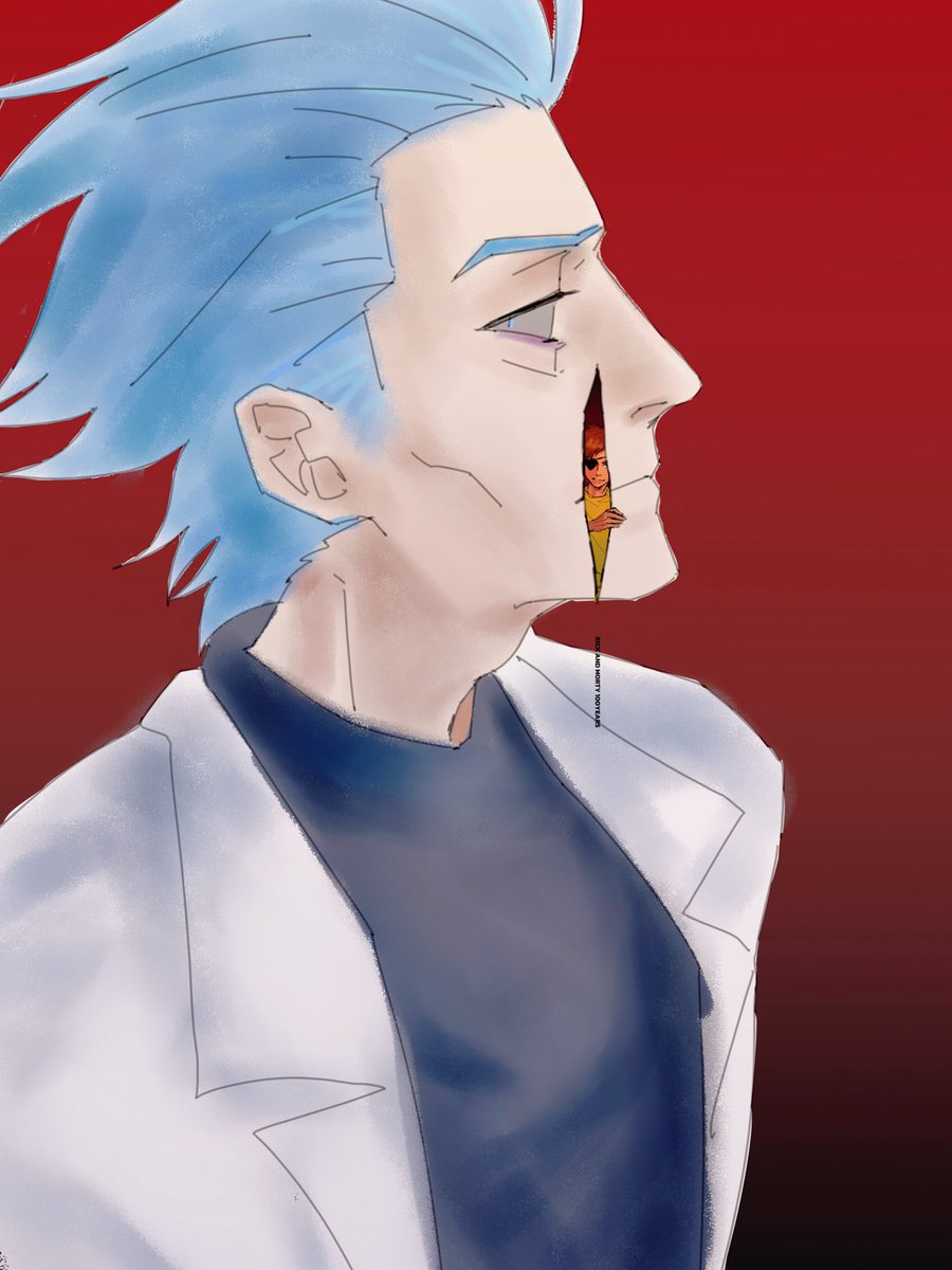 heeeeeelpppp's tweet photo. Remind me of this #RickandMorty #EvilRick https://t.co/VZnlZ1Dk6a