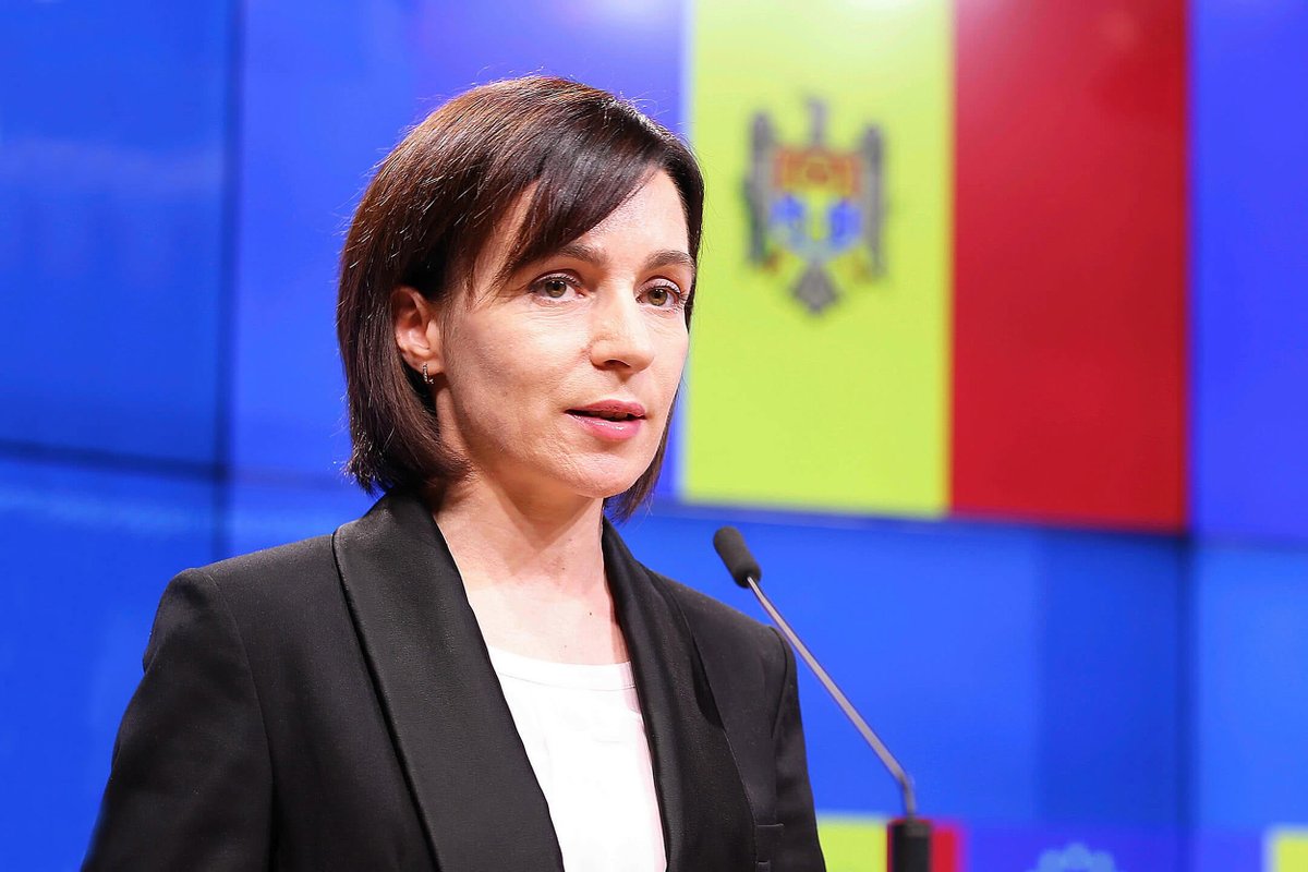 UkrReview's tweet image. 🇲🇩 Russia will not stop and will look for new ways to influence Moldova to destabilize the situation, - President Sandu

&quot;Moscow tested its hybrid attacks in local and regional elections, culminating in the presidential elections and the referendum on the EU. But the real goal…