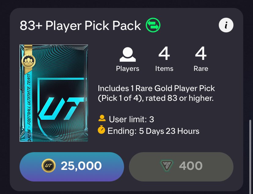 Jake_FutTrading's tweet image. These packs destroy the market 💀

1. It&apos;s huge Tradable supply📉📉📉

2. People spend coins on it 

Buying power 📉📉📉