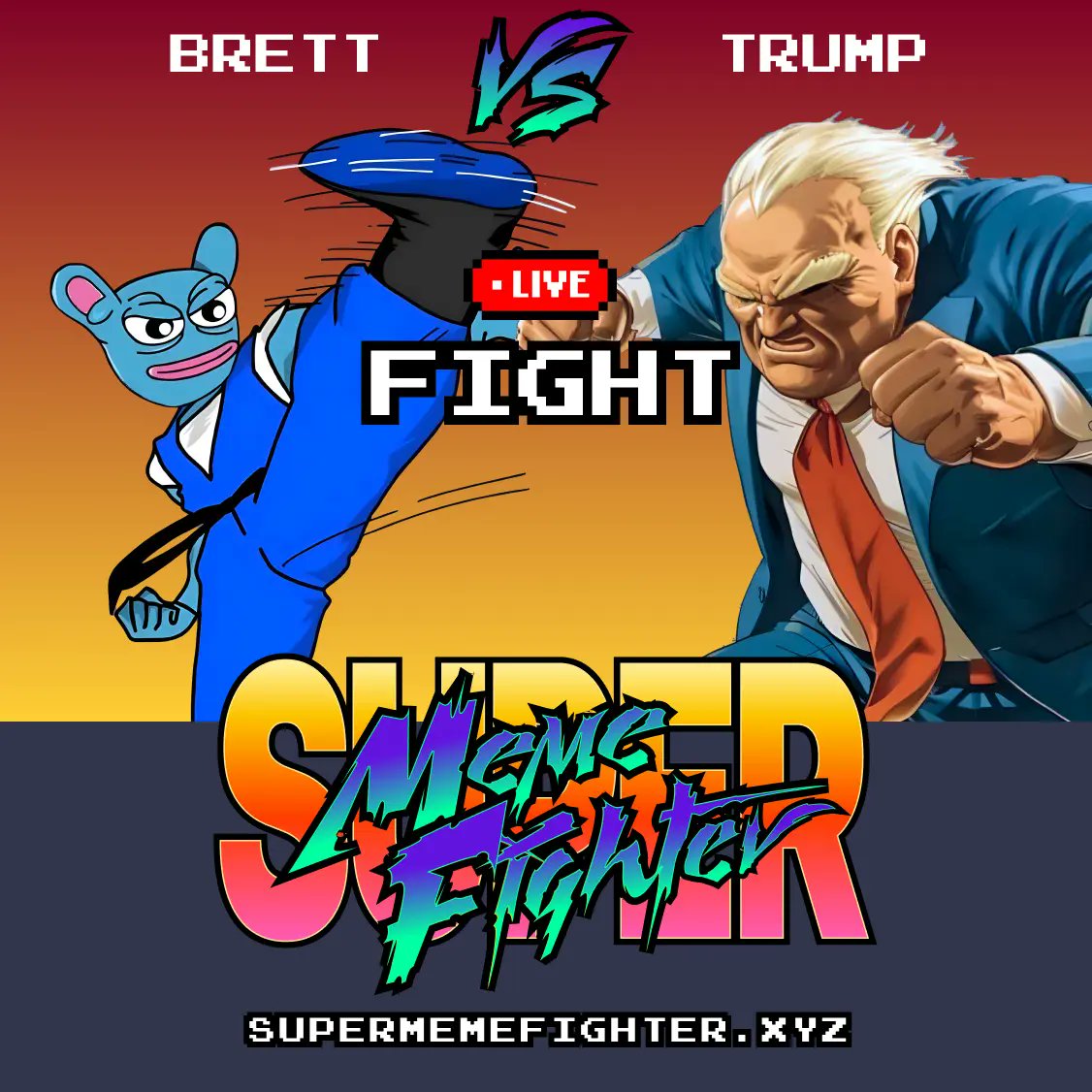 deyablo_mr's tweet photo. $BRETT for the win!
Join the Fight on https://t.co/MG0aF0g9Yk
Referral_code : 1XJWV9
#supermemefighter #web3gaming #P2E https://t.co/S76navPPil