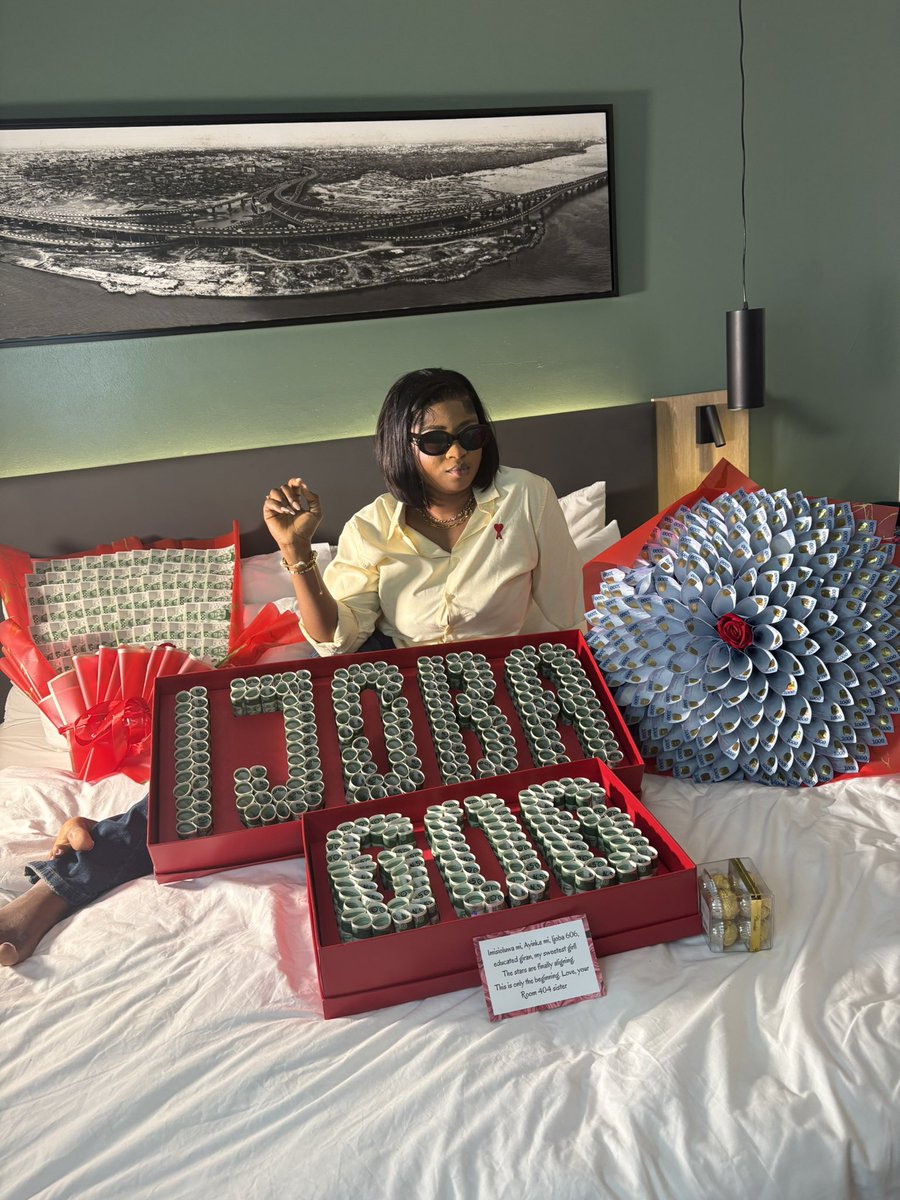 whemafoods's tweet photo. When we say IJOBA you say 606!!! 🙌🏽

Congratulatory gift from a fan to ImisiOluwa on being the winner of Big brother Naija 10/10! Congratulations IMISI @imisioluwa668 we celebrate with you 💪🏽🙌🏽🫡🫡❤️❤️❤️
.

Whemafoods ✍️ https://t.co/C6l7wYKAau