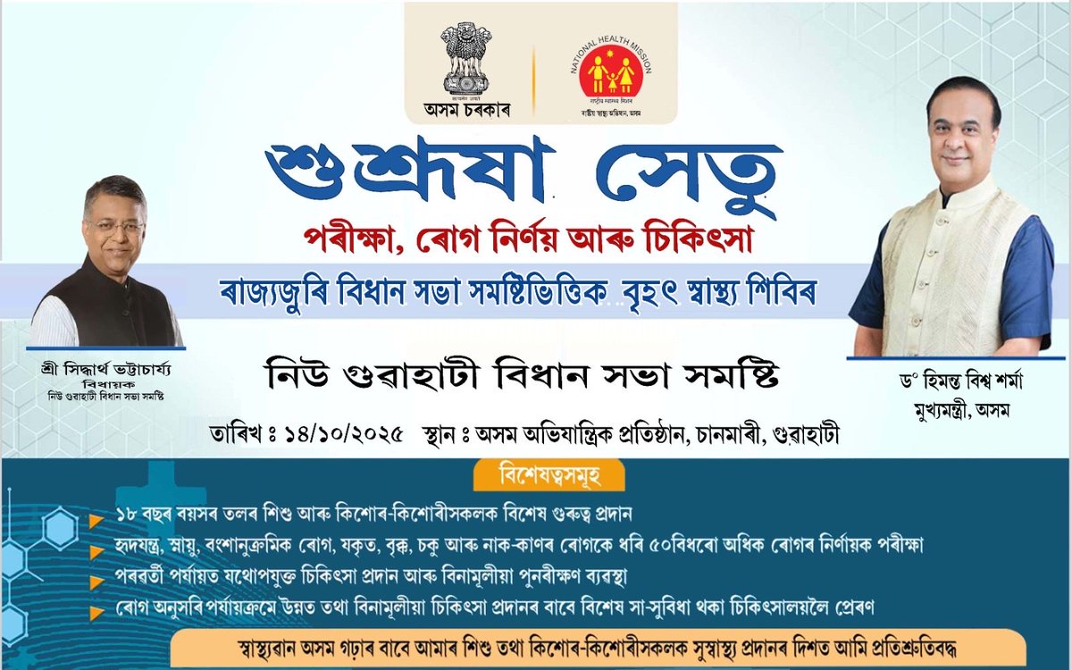 NHM Kamrup Metropolitan tweet media