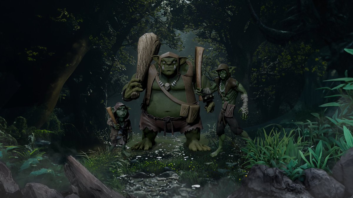 From mischief to might. ⚒️🌿

These Emerald Forest Sprites draw their strength from the minerals around them, evolving through Ogri, Ogore, and Ogrumm. 

Each stage refines their power from scavenging minerals to mastering them until they rule the forest. 💪✨

#TCGWorld #Web3