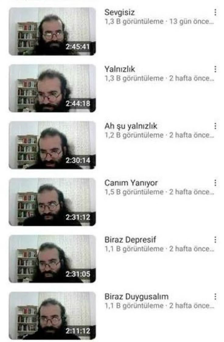 ben ve gun icinde surekli degisen duygularim