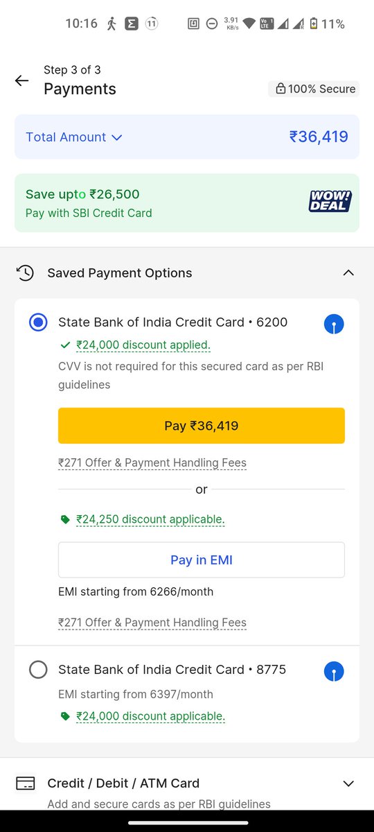 Autobutt27982's tweet photo. This was the original price shown yesterday night in the exclusive sale for Flipkart black members. This is for nothing phone 3 512 GB variant.After this the wrong price came (2nd pic) Order was placed, order got cancelled. Reinstate the original price @flipkartsupport @Flipkart https://t.co/JGY0EmtbyA