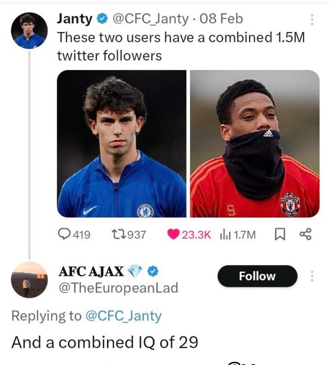 RedDevilsVibes's tweet image. Never leaving this app😂