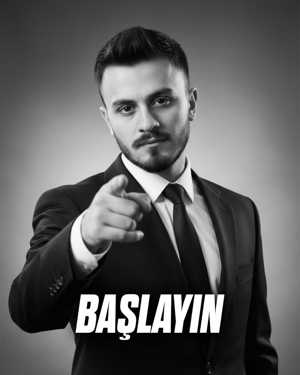 PATRONDAN BEKLENEN EMİR GELDİ. SIRA SİZİN SIRANIZ. BAŞLAYIN.