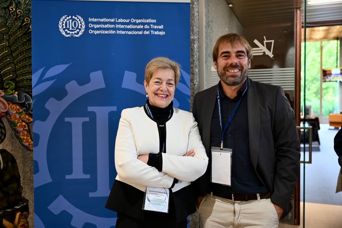 GloriaRamirezRi's tweet photo. Gracias a la @OITnoticias que junto a la Academia Europea de Psicología de la Salud Ocupacional en Bruselas me han invitado a este importante evento de conmemoración del Día Internacional de la Salud Mental. Es un placer aportar desde mi experiencia acumulada, en el Ministerio del Trabajo, y  seguir fortaleciendo el trabajo digno y decente de los y las trabajadoras.
Cuenten con esta defensora de los derechos laborales para continuar  la tarea.