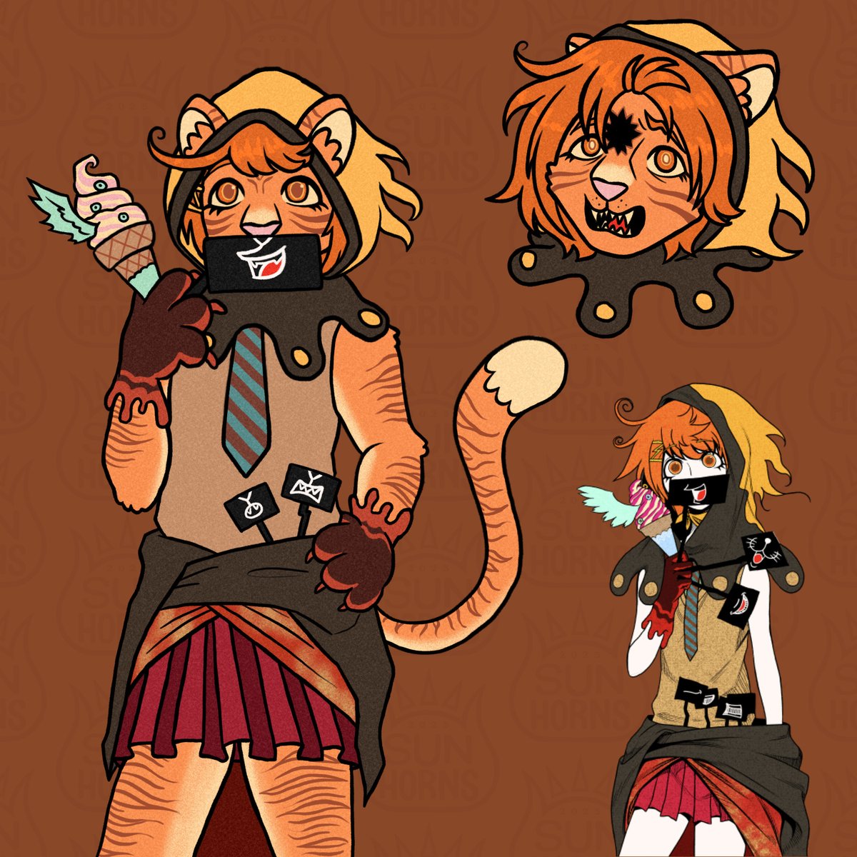 sunhorns_'s tweet image. CRINGETOBER DAY11 - furryfied
tiger rio? is this anything
#yttd #yourturntodie #rioranger #riolaizer