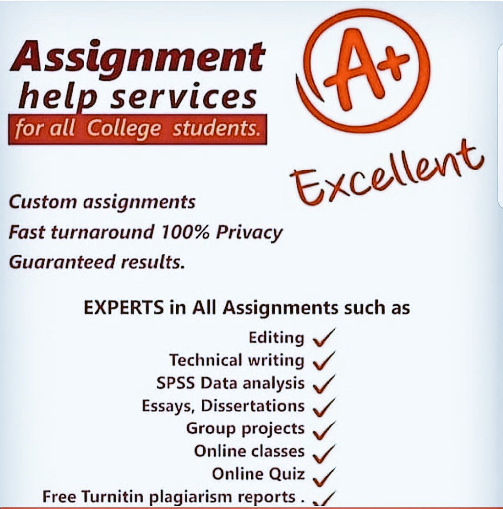 classhelp344's tweet image. Struggling with your online classes? Worry no more! Dm us for good grades with quality services guaranteed. Dm us for
#maths
#finance
#economics
#statistics
#anatomy and physiology
#Research papers
#Essays
#projects
#computer science and many more. Our charges are pocket friendly