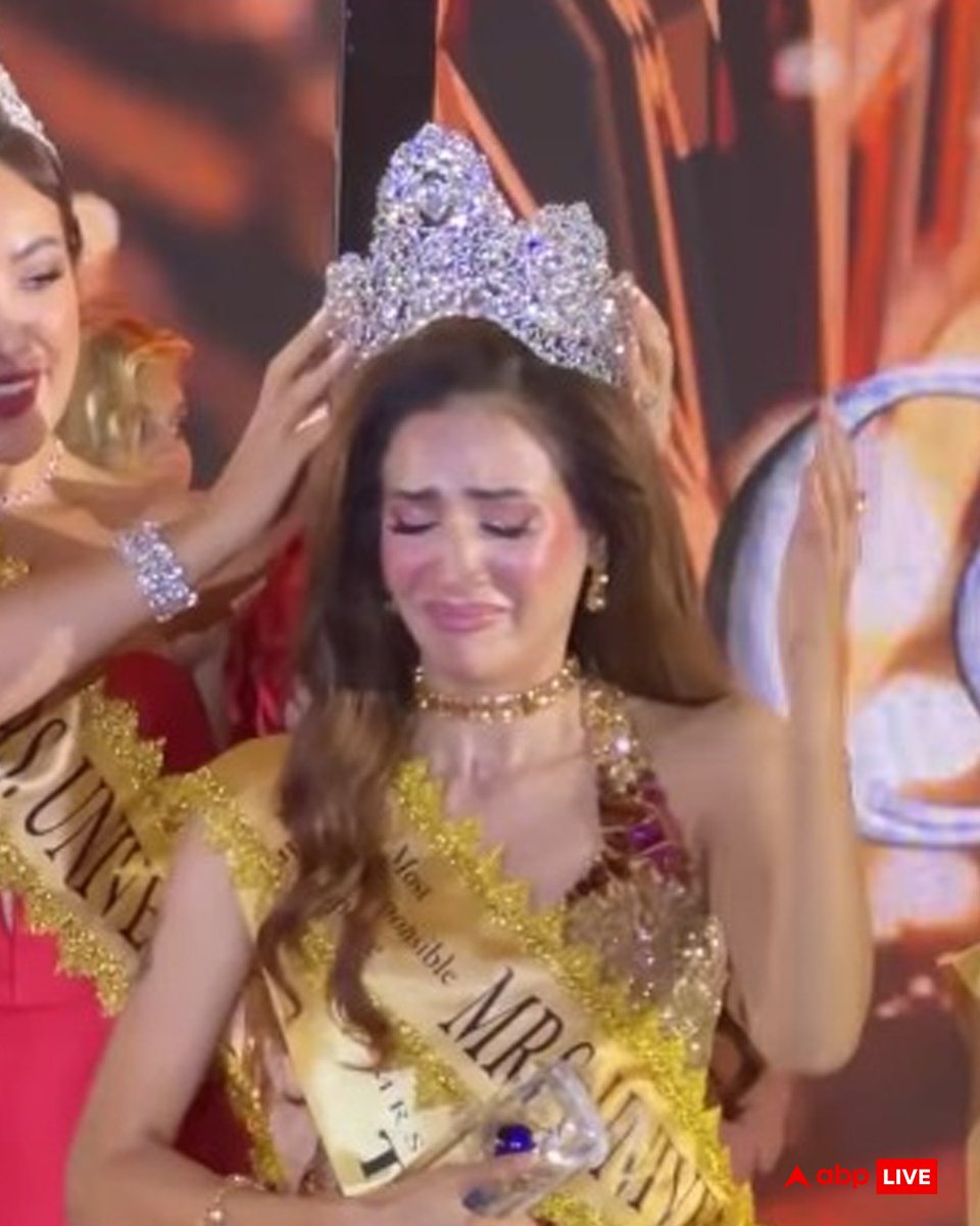 pate_chirag's tweet image. India&apos;s Beauty Shines On The Global Stage..! 🇮🇳👑

SHERRY SINGH Creates History By Becoming The First Indian To Win The Mrs. Universe 2025 Title, Bringing Pride And Glory To The Nation.🇮🇳👑❤️❤️

#mrsuniverse2025 #mrsuniverse #SherrySingh #METAA #India #universe