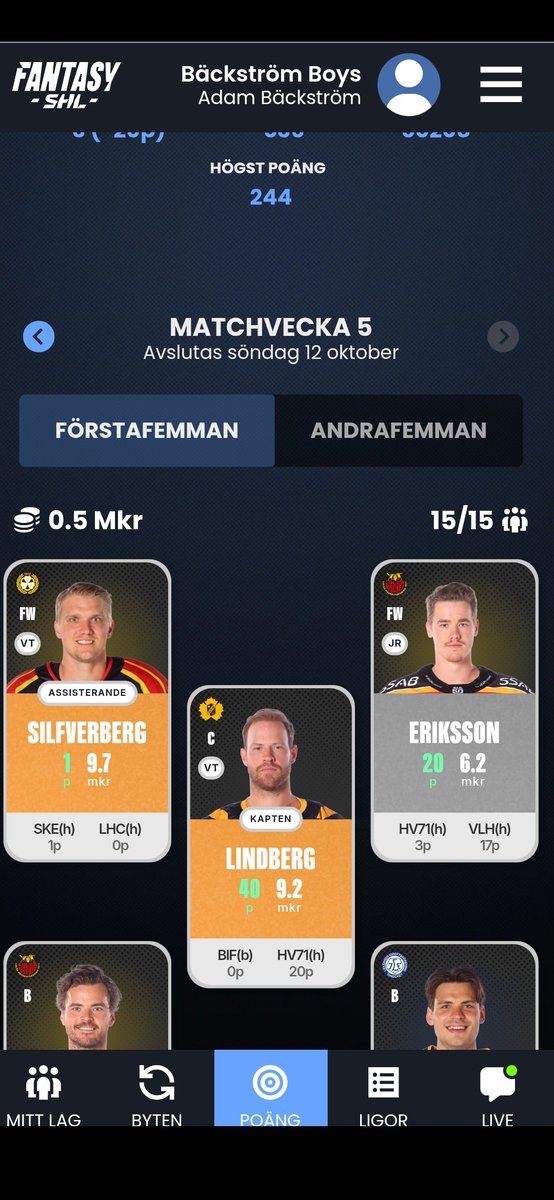AddeBeck's tweet image. Rätt man på rätt plats!