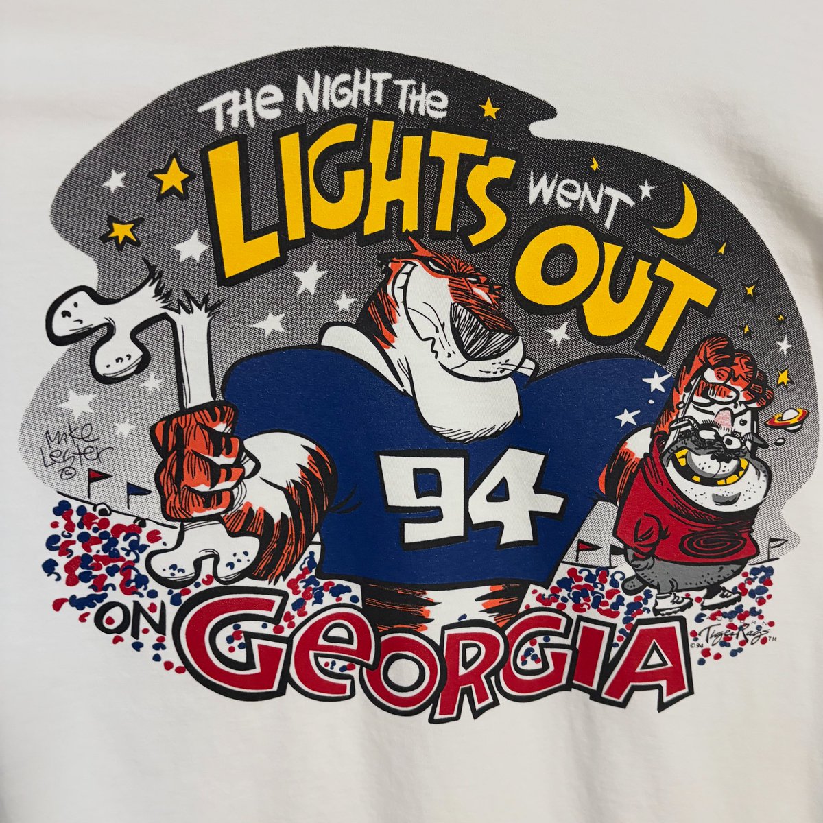 Auburn Tigers | AL.com (@aldotcomtigers) on Twitter photo The Auburn / Georgia gameday shirt from <a href="/TigerRags/">Rags The Tiger</a> revives an original design from the 1994 season #WarEagle The Auburn / Georgia gameday shirt from <a href="/TigerRags/">Rags The Tiger</a> revives an original design from the 1994 season #WarEagle
