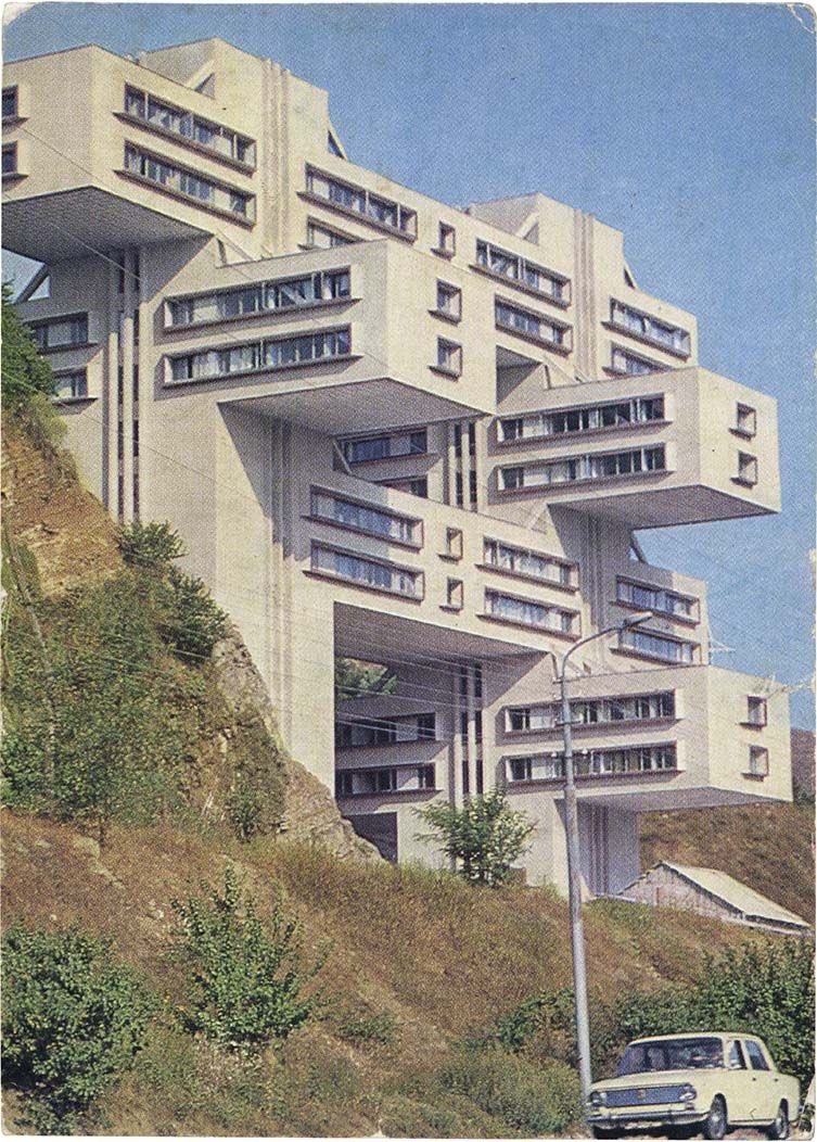 Nothing like some Soviet era Brutalist architecture