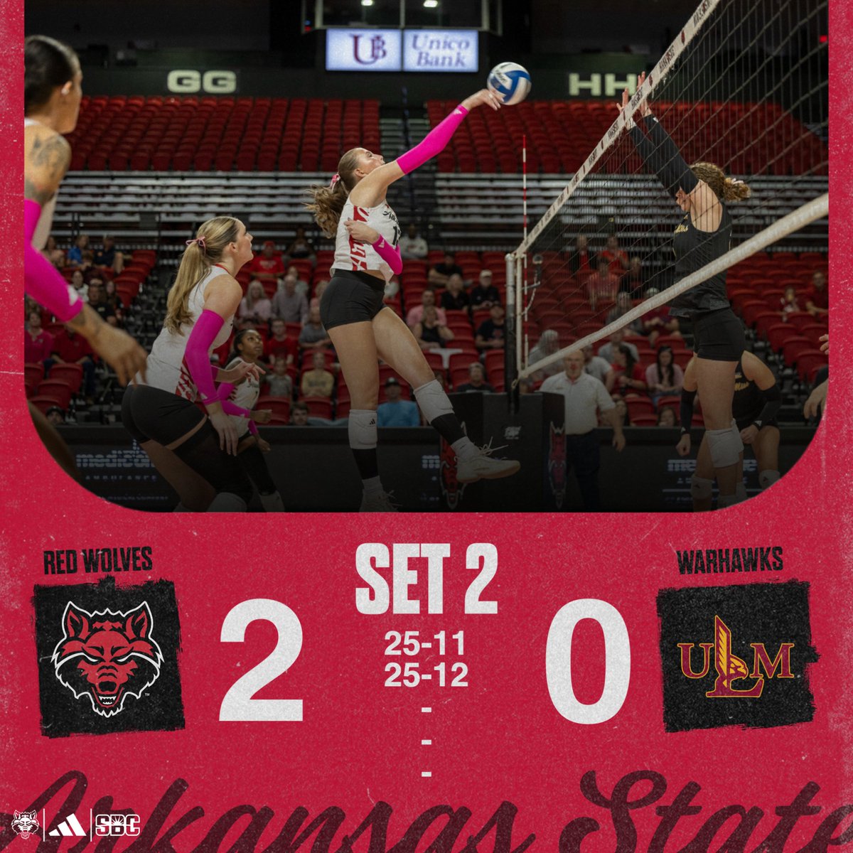 AStateVB's tweet image. On to the next set!

#WolvesUp