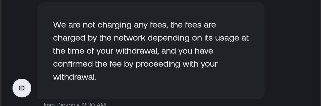 DimitriKOPRIWA's tweet image. Just got charged 36% ($578) in "network fees" for a USDC withdrawal on Nexo — real on-chain fee was $0.38. Nexo denies any responsibility. #Nexo #CryptoWarning @Nexo