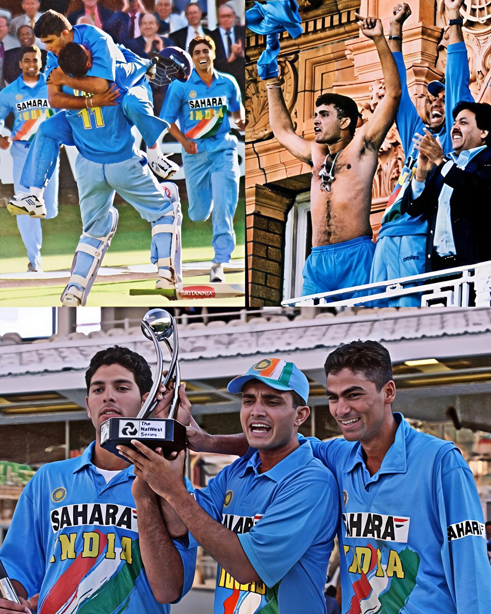 Gaurav Mishra🇮🇳 (@gaurav_5599) on Twitter photo Still stuck in the Dadagiri era.
Many great captains have come and gone. Even better ones will rise and fade.
But for me <a href="/SGanguly99/">Sourav Ganguly</a> era was the golden chapter of cricket.
Pure Nostalgia 🥹
#SouravGanguly #SachinTendulkar #RahulDravid #YuvrajSingh and many more. Still stuck in the Dadagiri era.
Many great captains have come and gone. Even better ones will rise and fade.
But for me <a href="/SGanguly99/">Sourav Ganguly</a> era was the golden chapter of cricket.
Pure Nostalgia 🥹
#SouravGanguly #SachinTendulkar #RahulDravid #YuvrajSingh and many more.