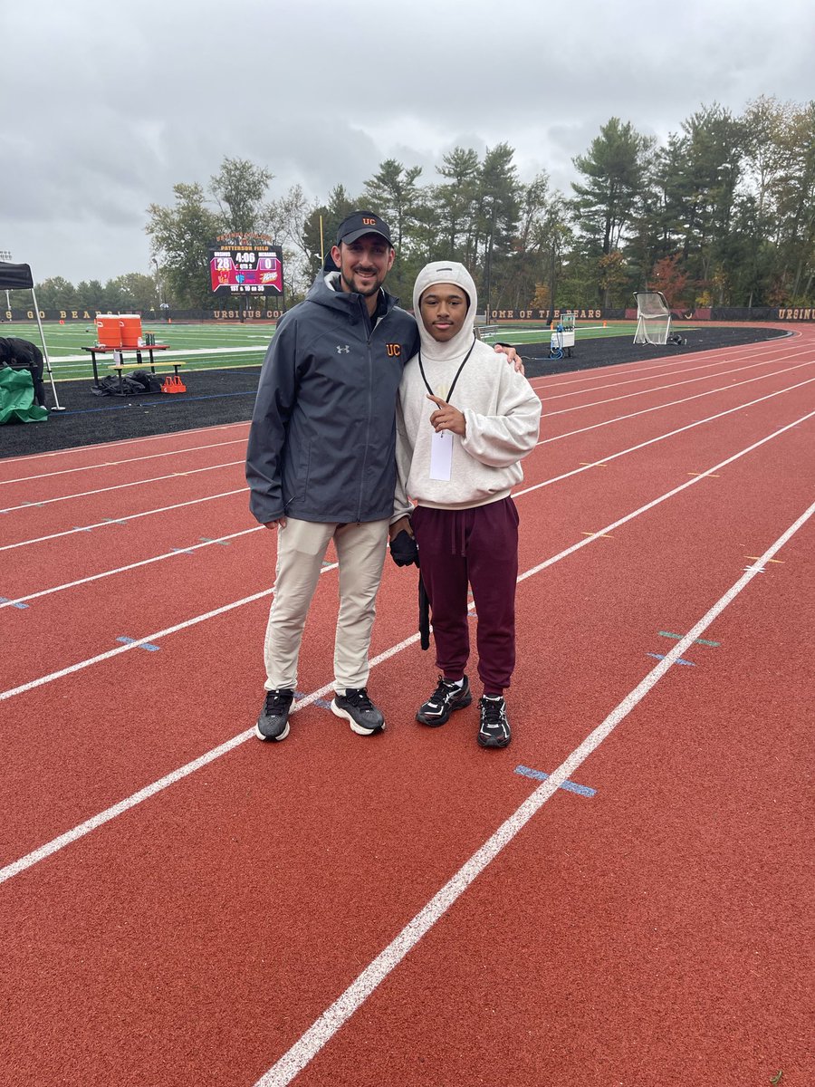Jared_newera0's tweet image. Had a great time at @UrsinusFootball game today thank you for the invite‼️
@CoachPGallagher @Coach_Endy @CoachQuigsUC @egallagher2
@WingTPasser @SoudyFB @Godsgift_Nate @S1insider @CoachAJMadness @EdOBrienCFB @PRZVicCastillo @PrepRedzoneNext @PARisingStar @KendraHigginbo3