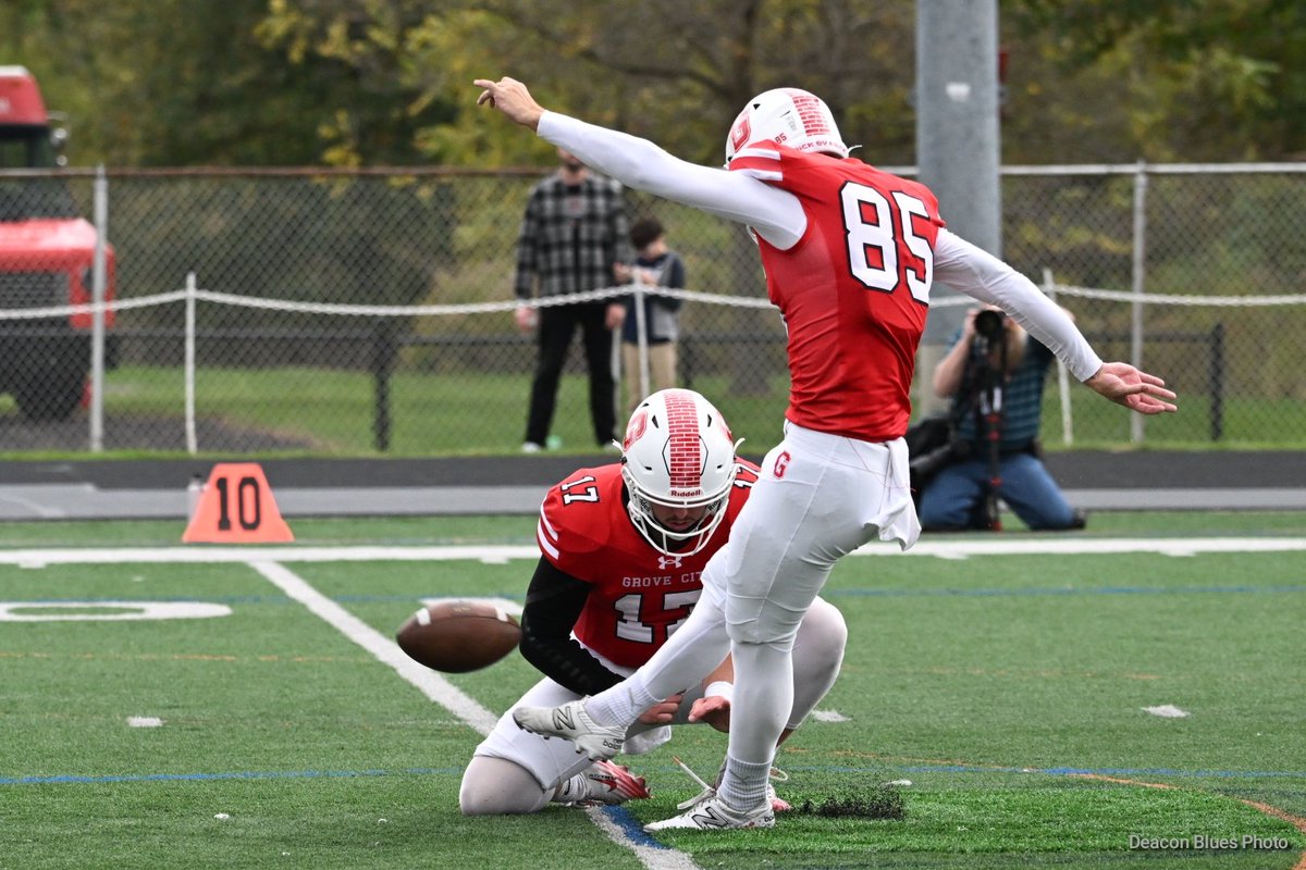 KAR120C6's tweet photo. Waynesburg University   0
Grove City College           10
Q2  7:09

Interception by DiNinno for GC TD
@ddininno04 https://t.co/9Ne3KqndUC