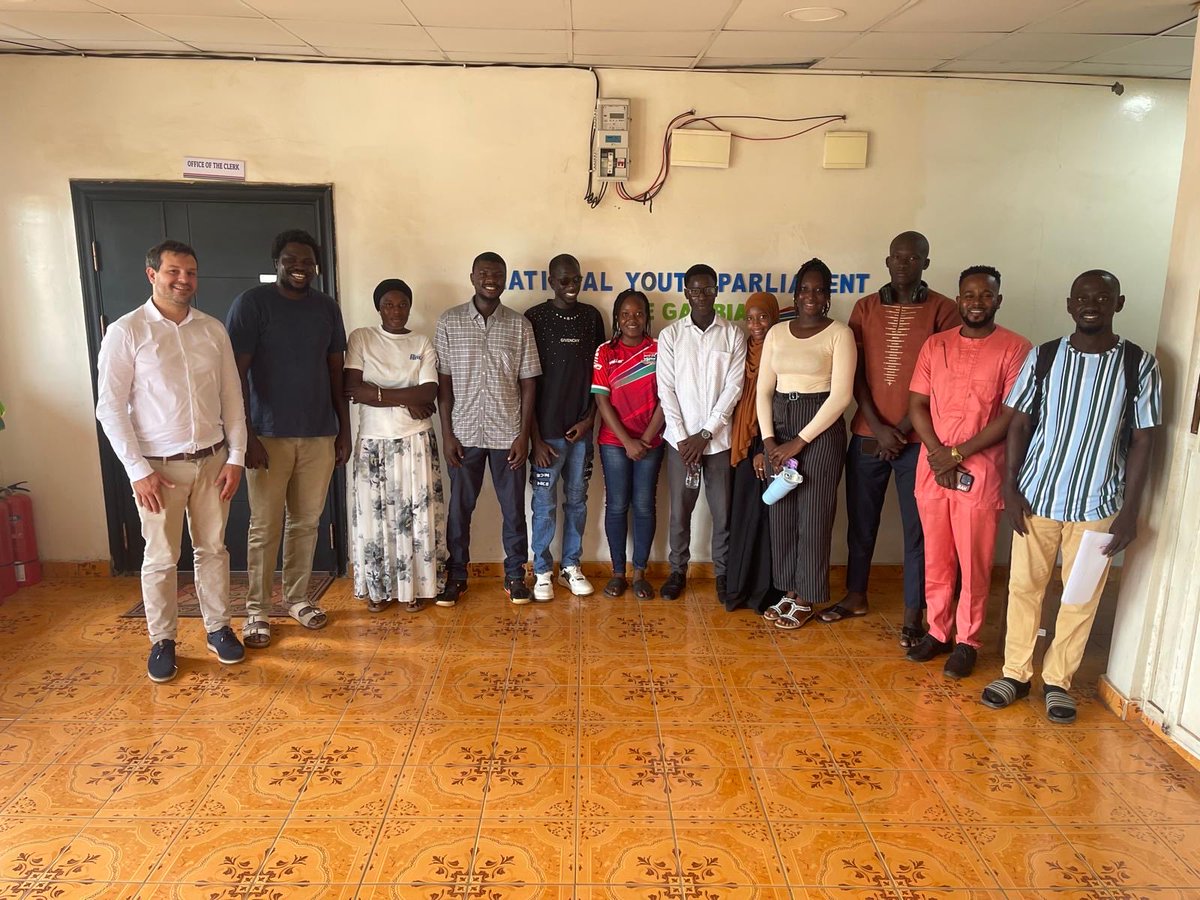 GambiaNYP's tweet image. In another important event, NYP joined a Focus Group Discussion on Transitional Justice, coordinated by CRPD.

Eight NYP parliamentarians represented youth voices, discussing trust, reconciliation, and peacebuilding for a stronger Gambia.

#NYPTheGambia #TransitionalJustice