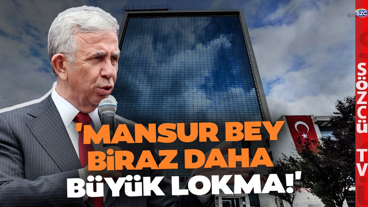 'Mansur Bey Biraz Daha Büyük Lokma' Ahat Andican'dan Gündem Olacak Mansur Yavaş Sözleri! <a href="/gulsahince/">Gülşah İnce</a> <a href="/AhatAndican/">Ahat Andican</a> 

youtu.be/aP3k4alZ5UY