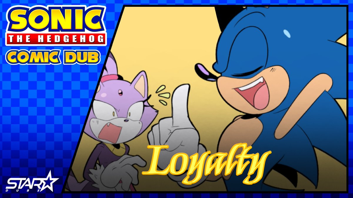 Loyalty - Sonic the Hedgehog (Comic Dub)

#SonicTheHedgehog #Sonic #BlazeTheCat #comicdub

Credit goes to <a href="/Twistedsquid/">Spinny</a> for the comic. As always, go support their work!

Blaze - <a href="/the_norminal/">Norminal</a>

Sonic - @PIRAT3GLITCH

Editor - <a href="/AshVoiceActing/">AshVA</a>