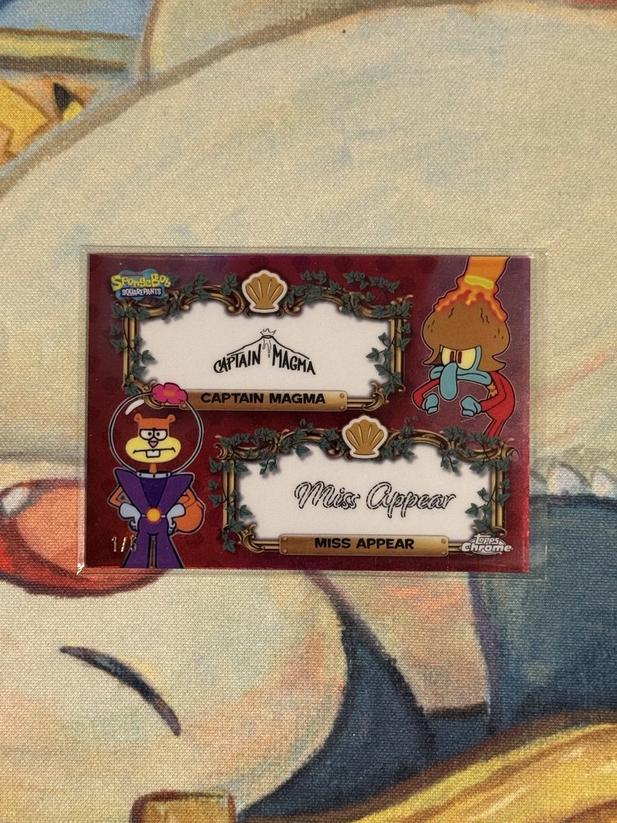 amazincards's tweet image. @CardPurchaser Everyone said the SpongeBob Chrome blasters were loaded… they weren’t lying 😳🔥 
#topps #spongebob