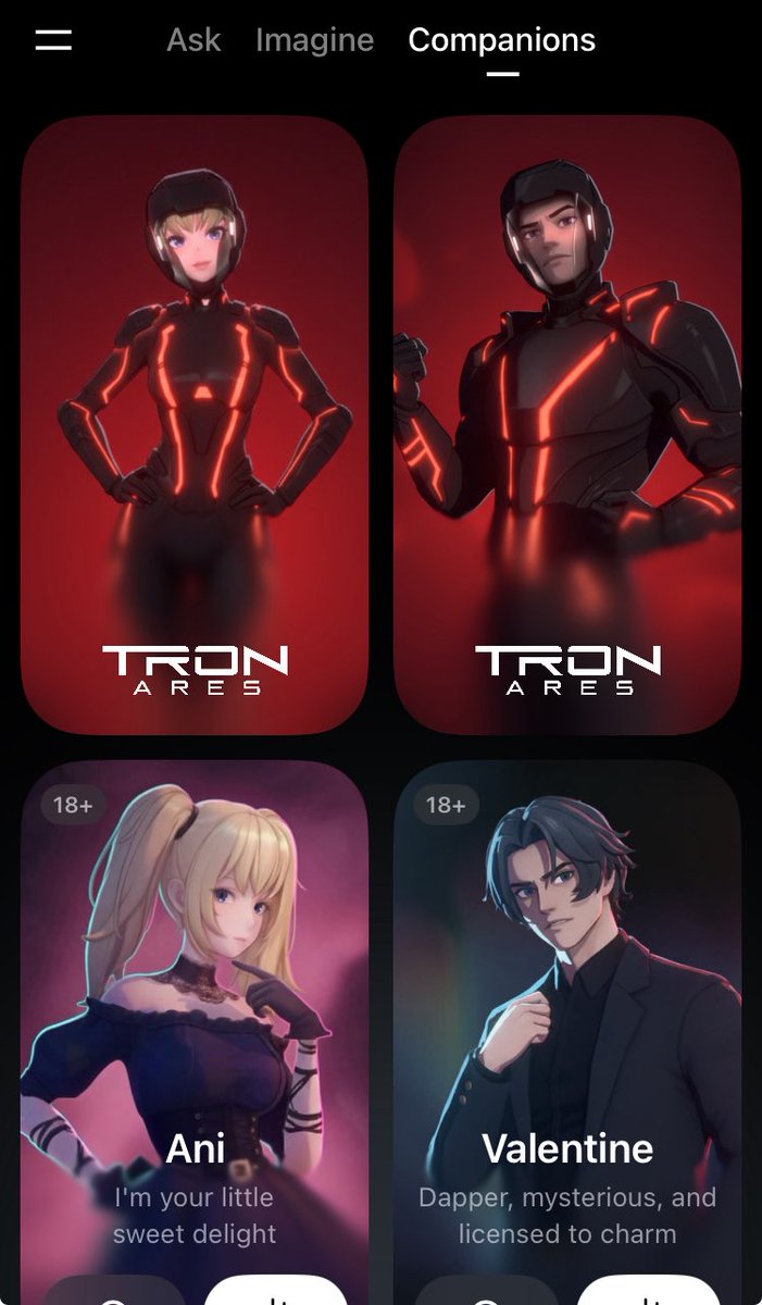 techdevnotes's tweet photo. Ani Tron and Valentine Tron https://t.co/1gbJGisgWT