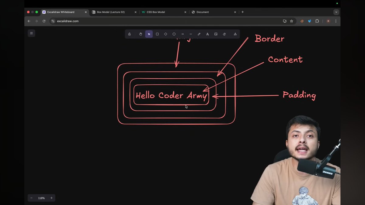 sohamm_shinde's tweet image. Day 8 #WebDev: If your layouts are breaking, you need the Box Model fix! 📦
The Universal Rule: Add this to your CSS for predictable sizing:
{ box-sizing: border-box; }
This ensures Padding and Border don't unexpectedly grow your elements.
#CSSLayout #CodingTips #CoderArmy