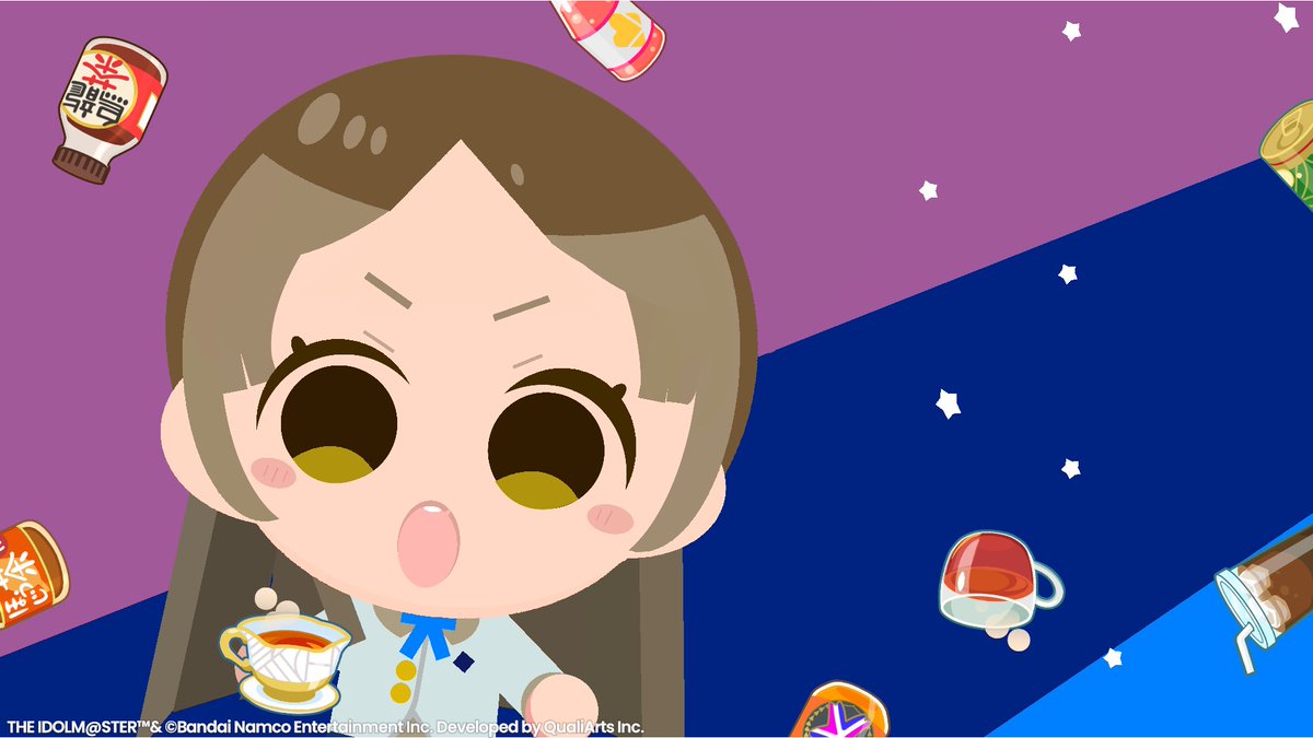 カタマリオンザドゥン千奈ちゃんVer作ってみました〜 #学マス名刺